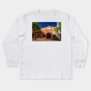 Allen Street in Tombstone, Arizona Kids Long Sleeve T-Shirt
